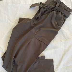 ATHLETA tie front cargo straight leg pants